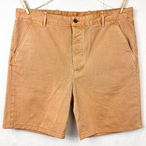 Levis Button Fly Bermuda Shorts Mens 40x8 Actual Size Mexico Coastal Beach Indie